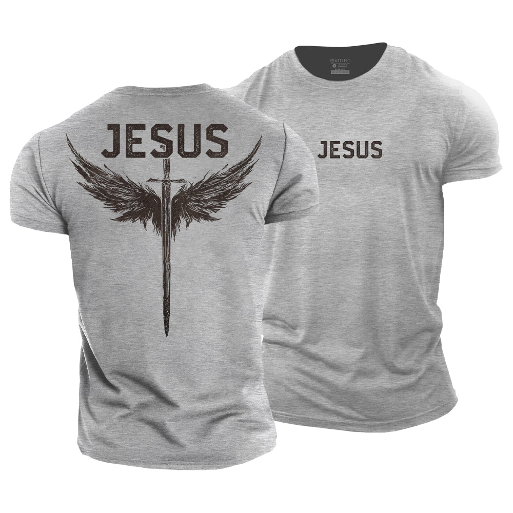 Jesus Wings Cotton T-Shirt