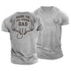 Gone To The Woods Dad Cotton T-Shirt
