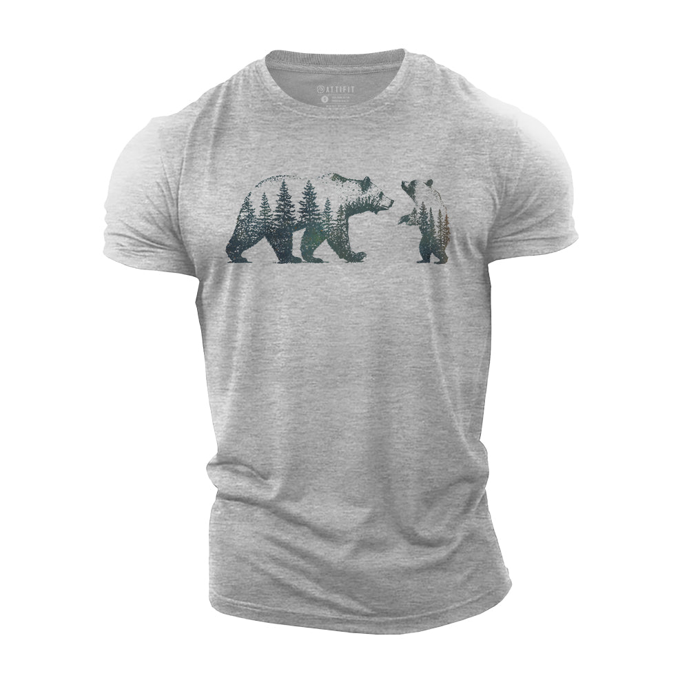 Papa Bear Cotton T-Shirt