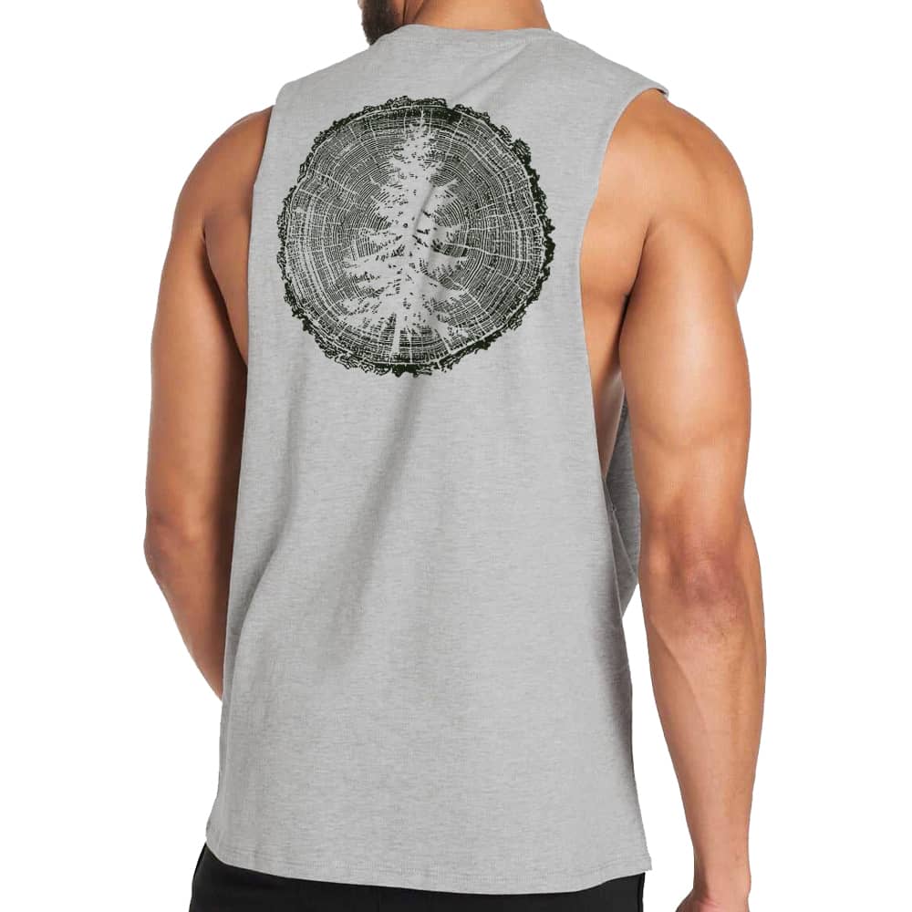 Pine Tree Ring Tank Top