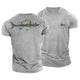 Fishing Reflection Cotton T-Shirt