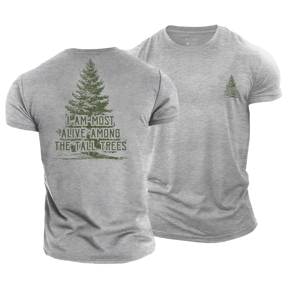 Alive Among The Trees Cotton T-Shirt