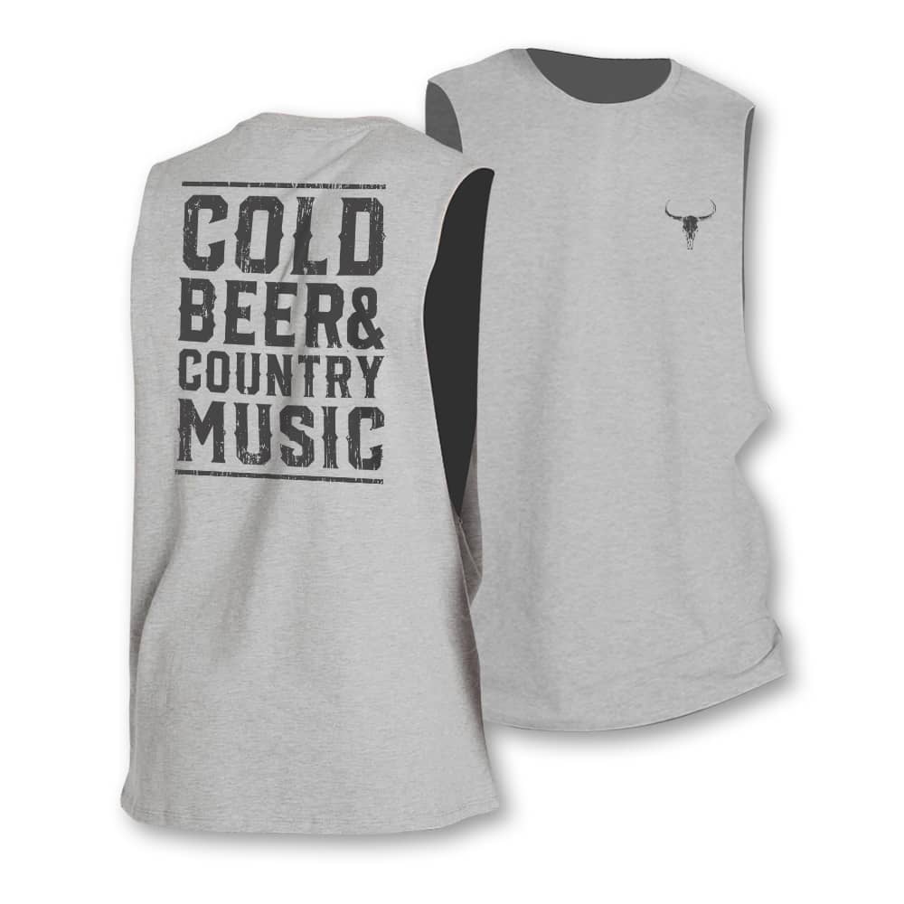 Cold Beer and Country Music Tank Top