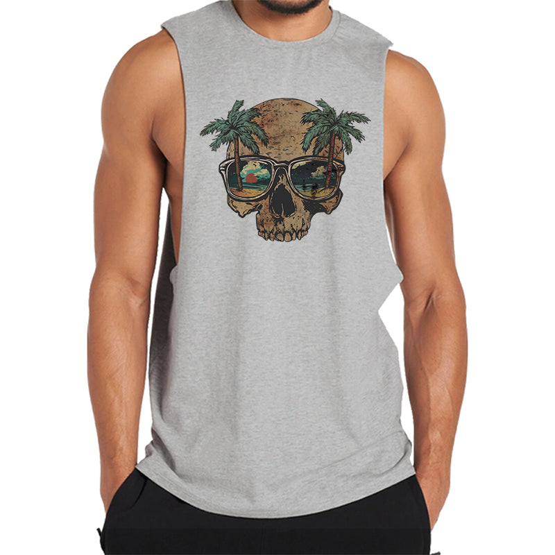 Vacation Skull Tank Top