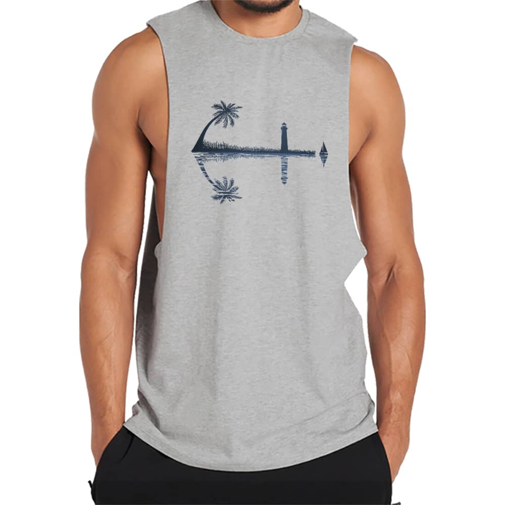 Palm Anchor Tank Top