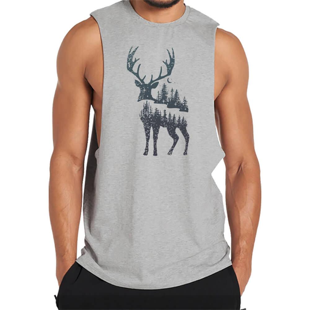 Christmas Forest Tank Top