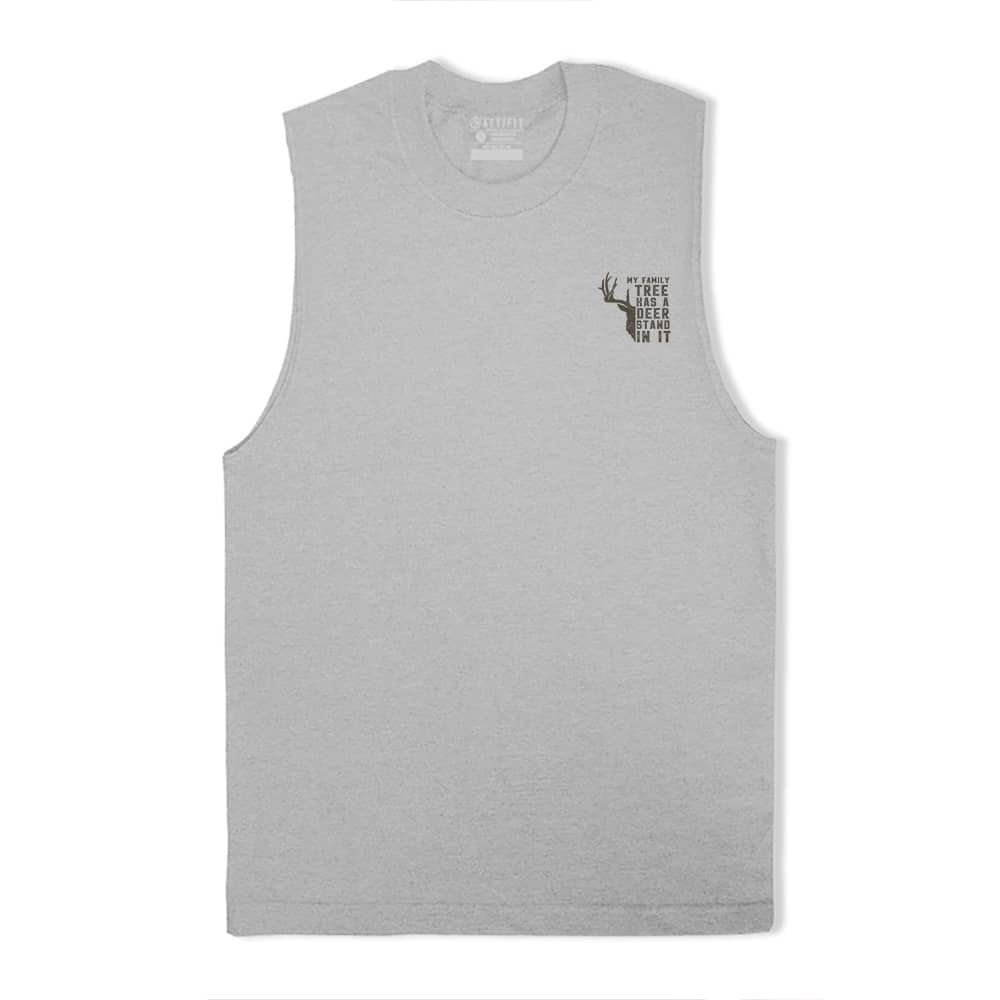 Family Tree Deer Stand Tank Top