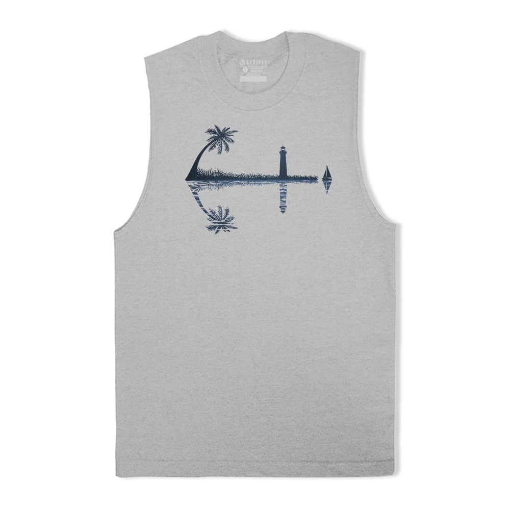 Palm Anchor Tank Top