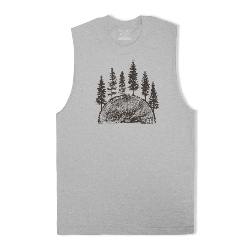 Tree Rings Tank Top