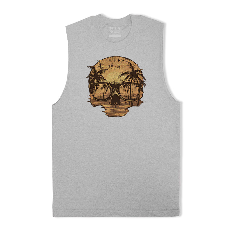 Skull Sunset Tank Top