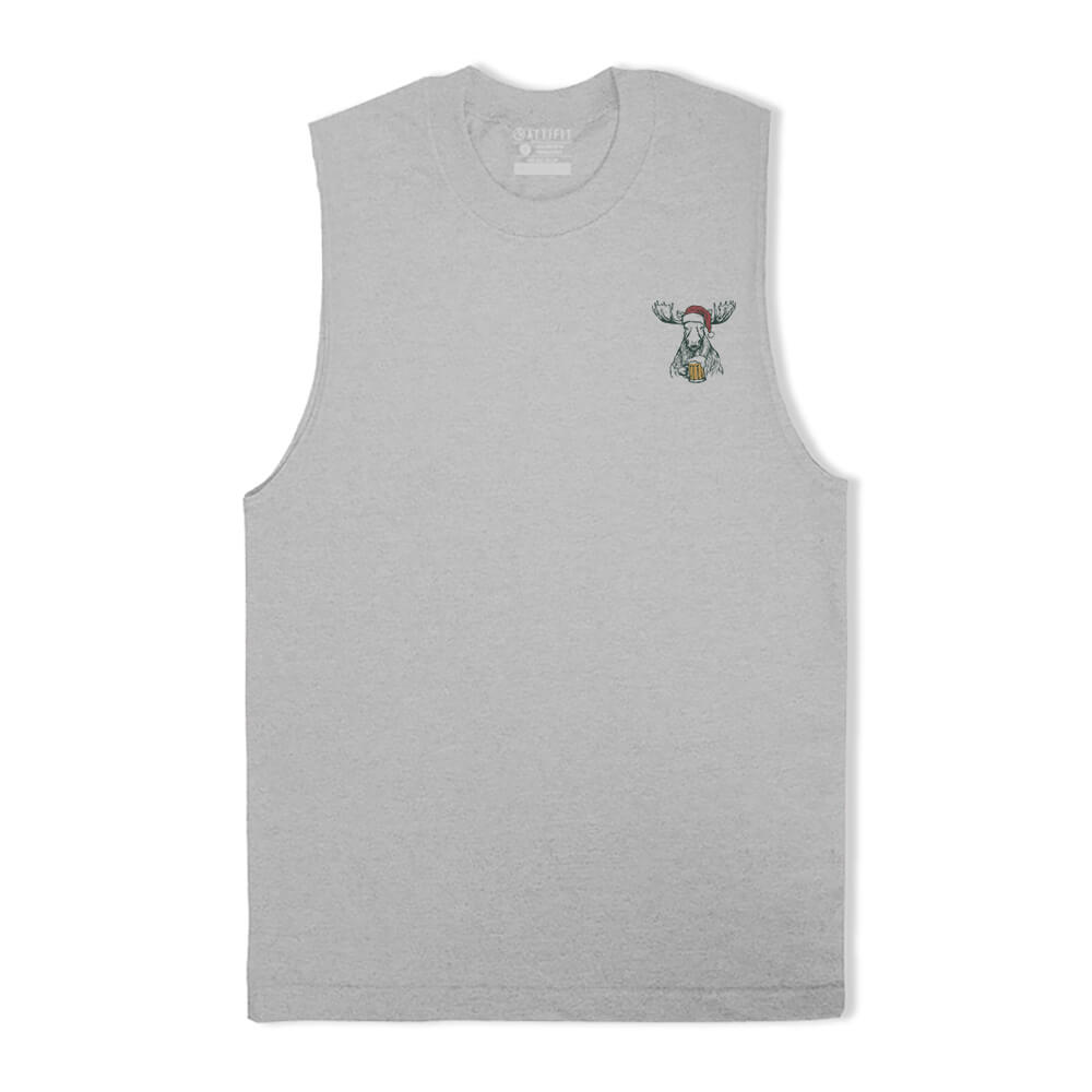 Moose-mas Y'all Tank Top
