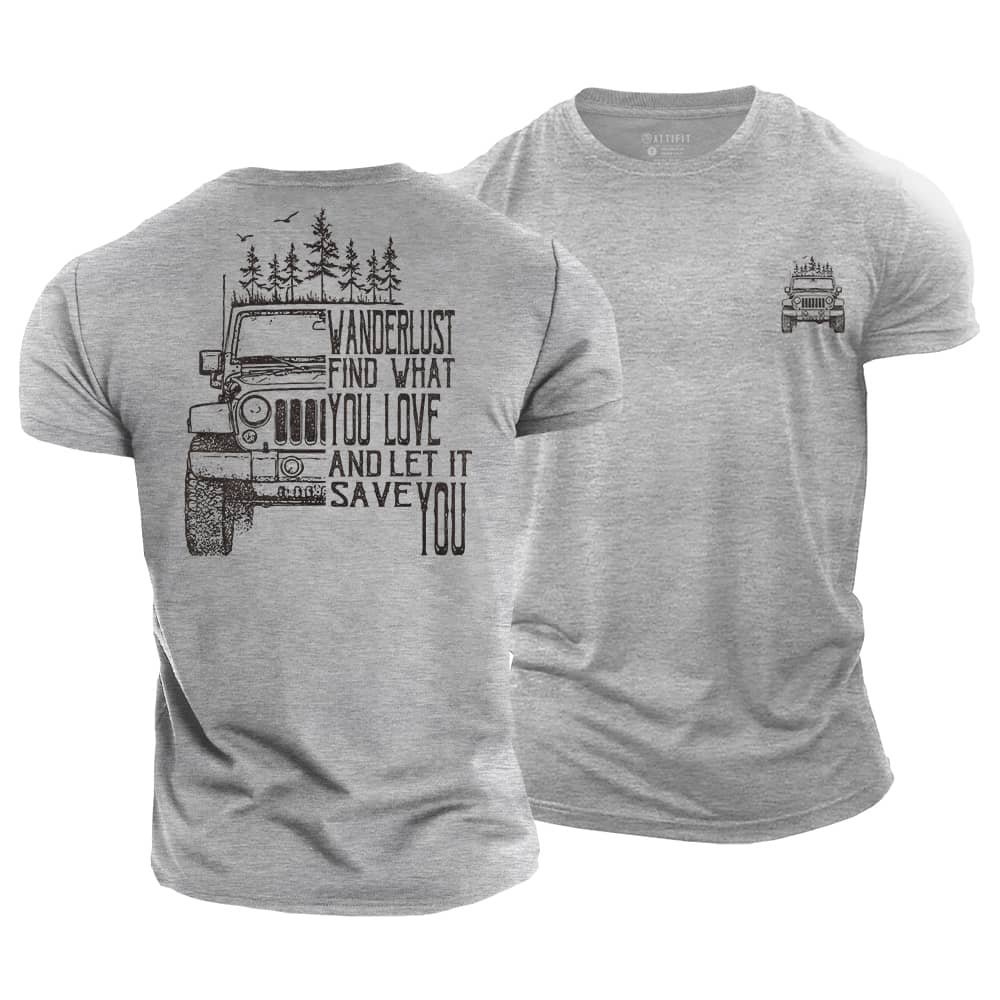 Wanderlust Soul Cotton T-Shirt