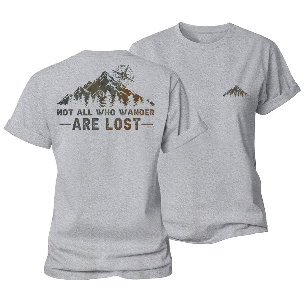 Wander Not Lost Women's Cotton T-Shirt
