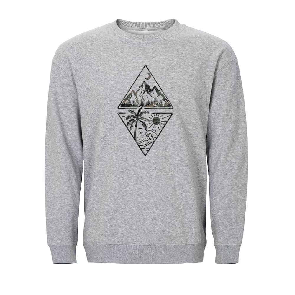 Mountain And Sea Crewneck Sweatshirt