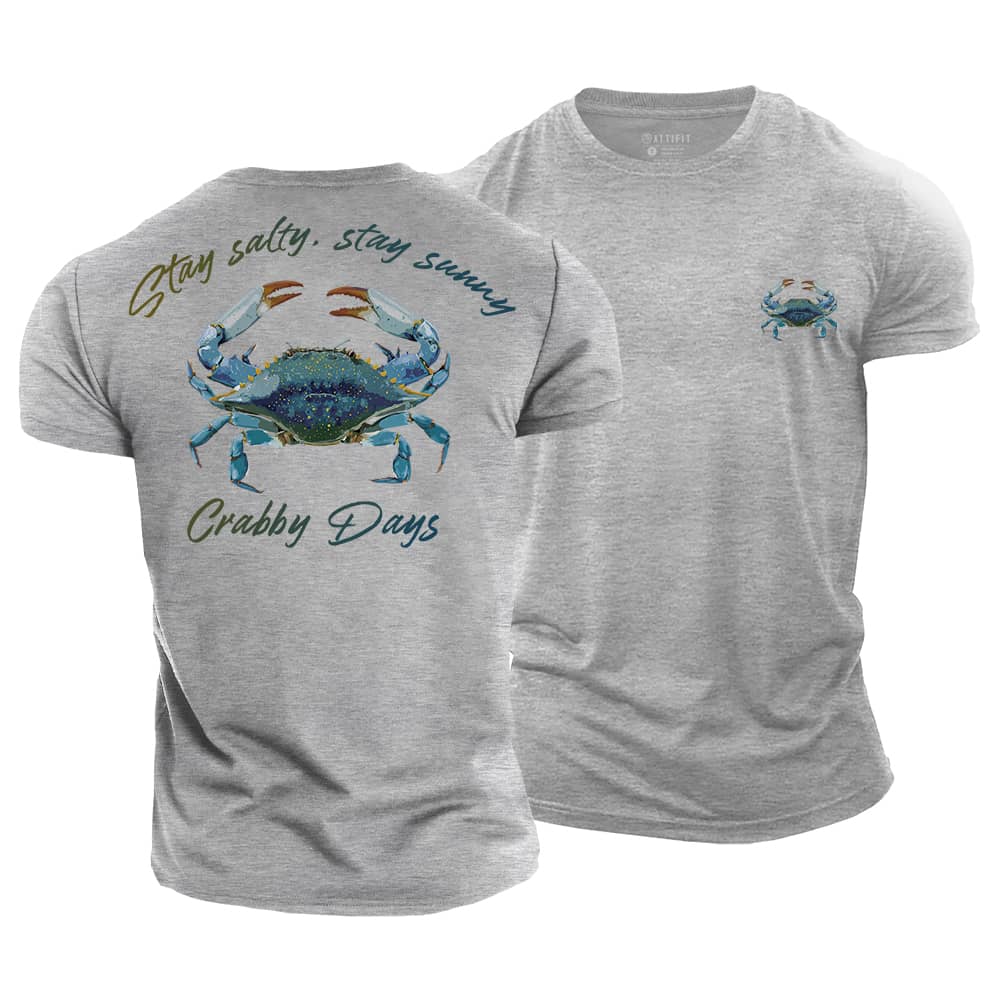 Crabby Days Cotton T-Shirt