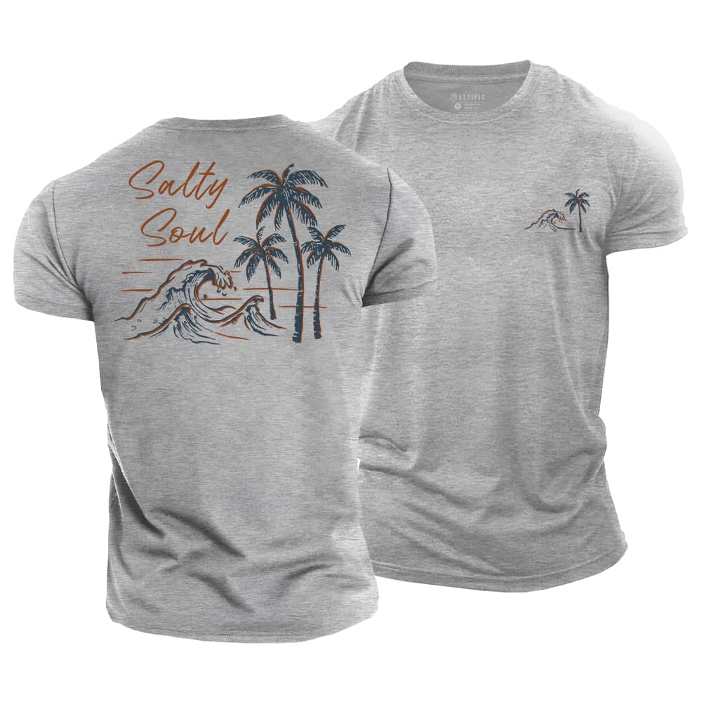 Salty Soul Cotton T-Shirt
