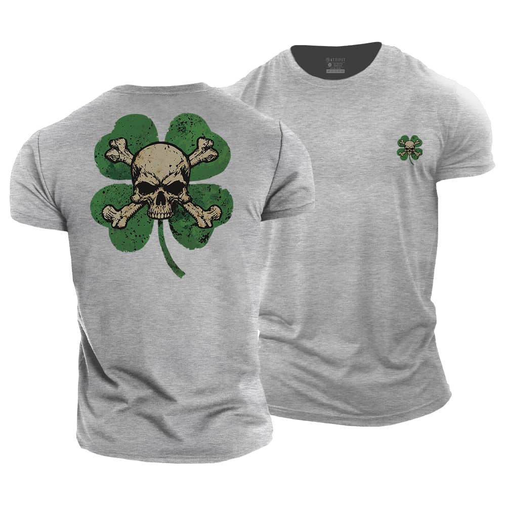 Lucky Skull Cotton T-Shirt