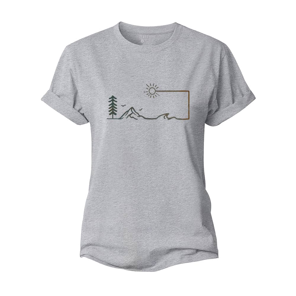 Colorful Nature Women's Cotton T-Shirt