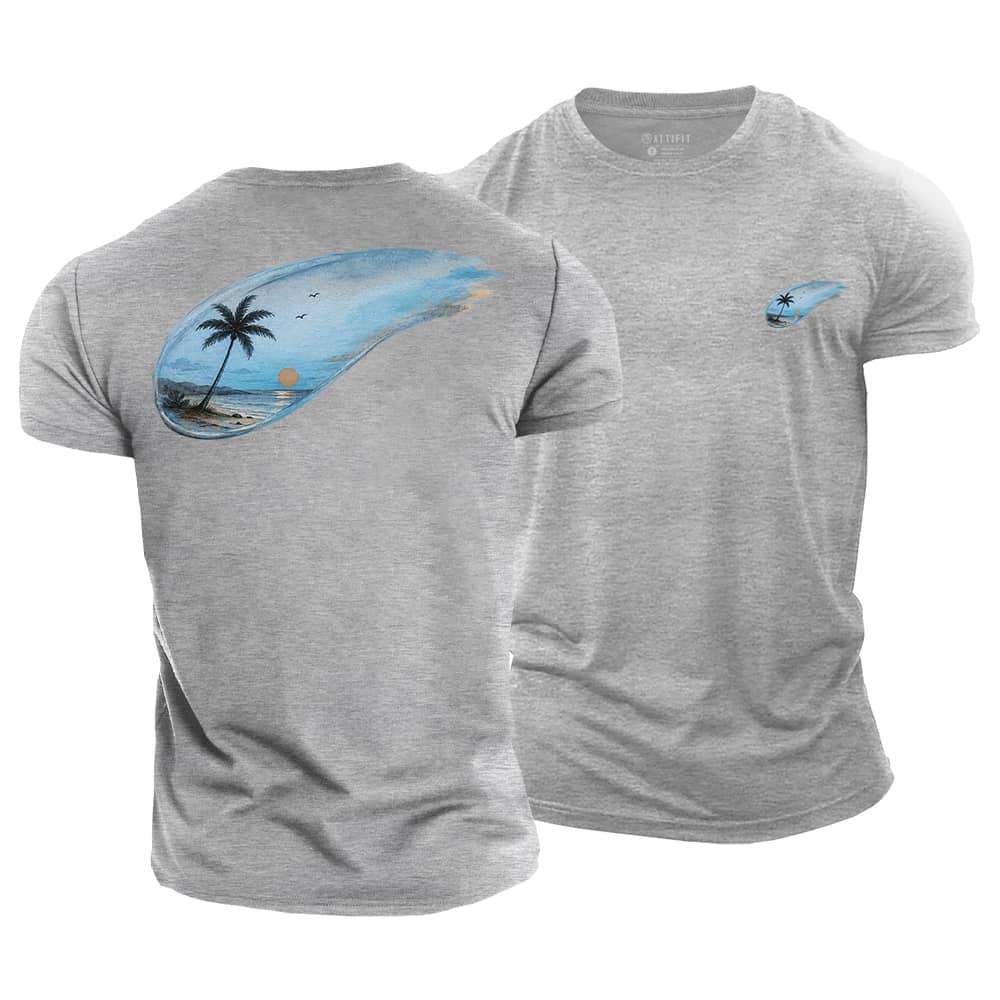 Shoreline Glow Cotton T-Shirt