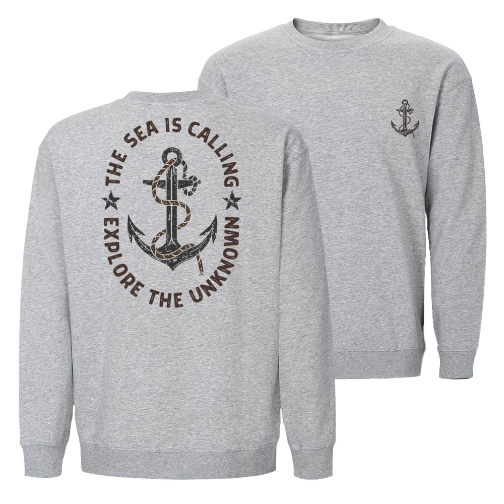 The Sea Is Calling Crewneck Sweatshirt