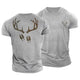 Antler Track Cotton T-Shirt