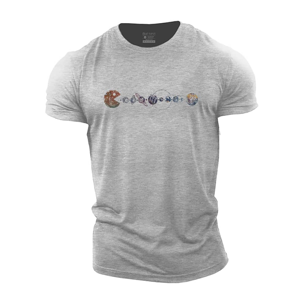 Smiley Galaxy Cotton T-Shirt