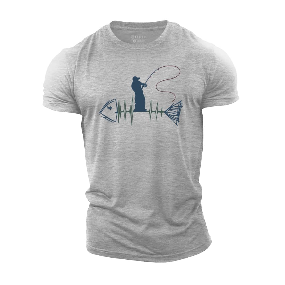 Born To Fish Cotton T-Shirt