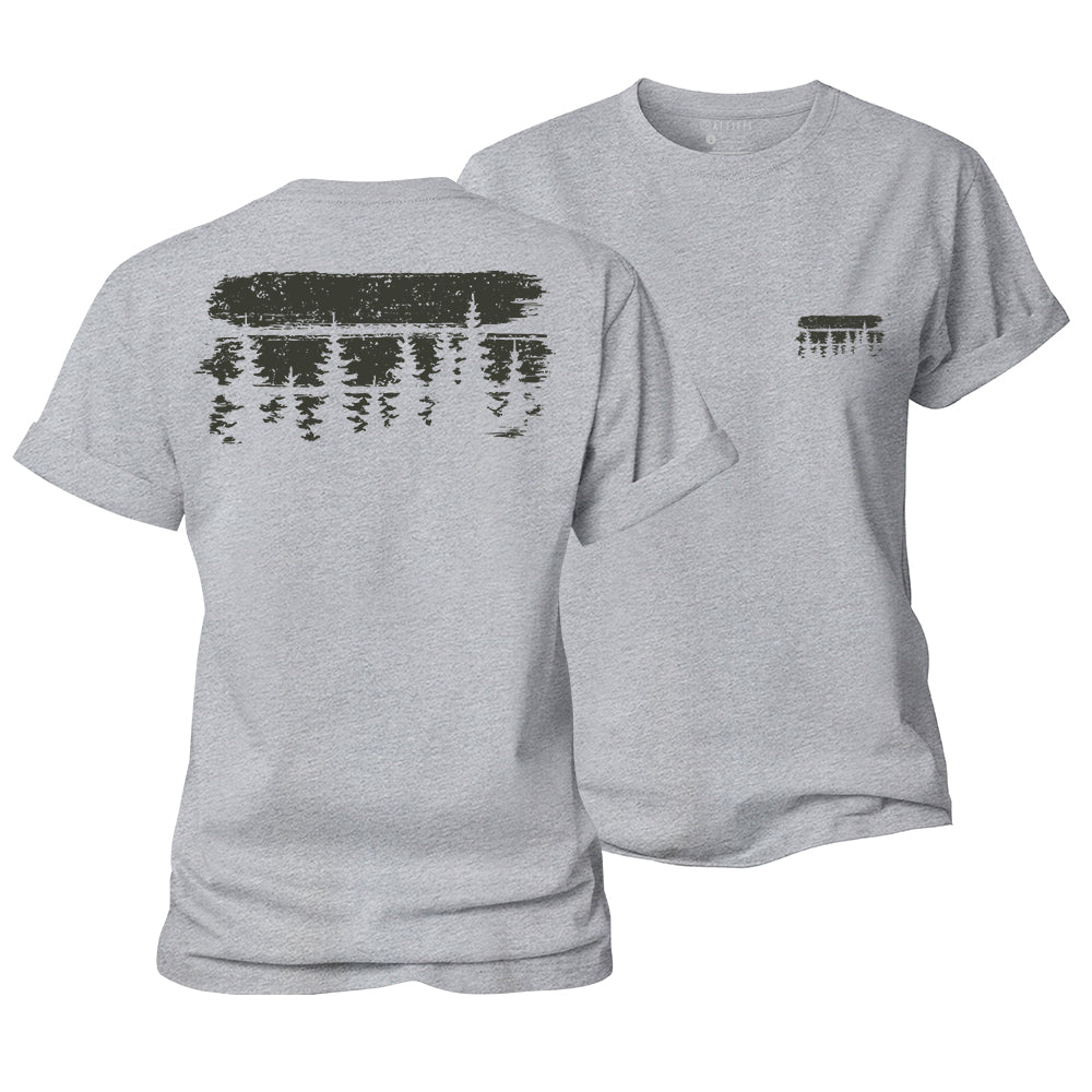 Green Forest Women's Cotton T-Shirt