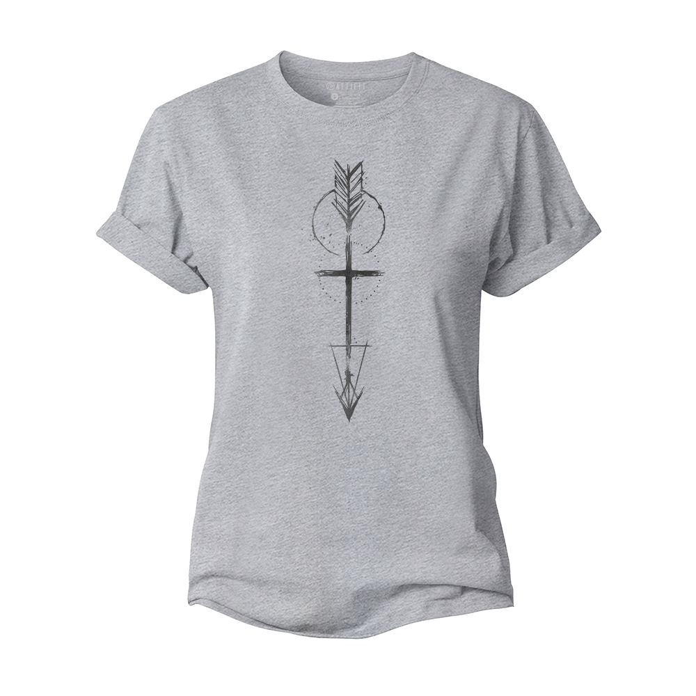 Arrow of Faith Women's Cotton T-Shirt