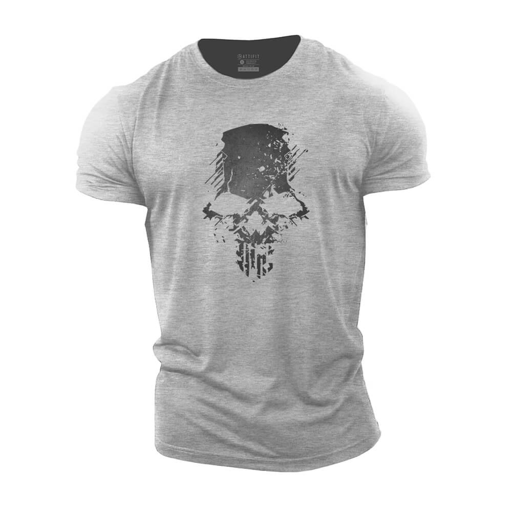 Classic Skull Cotton T-Shirt
