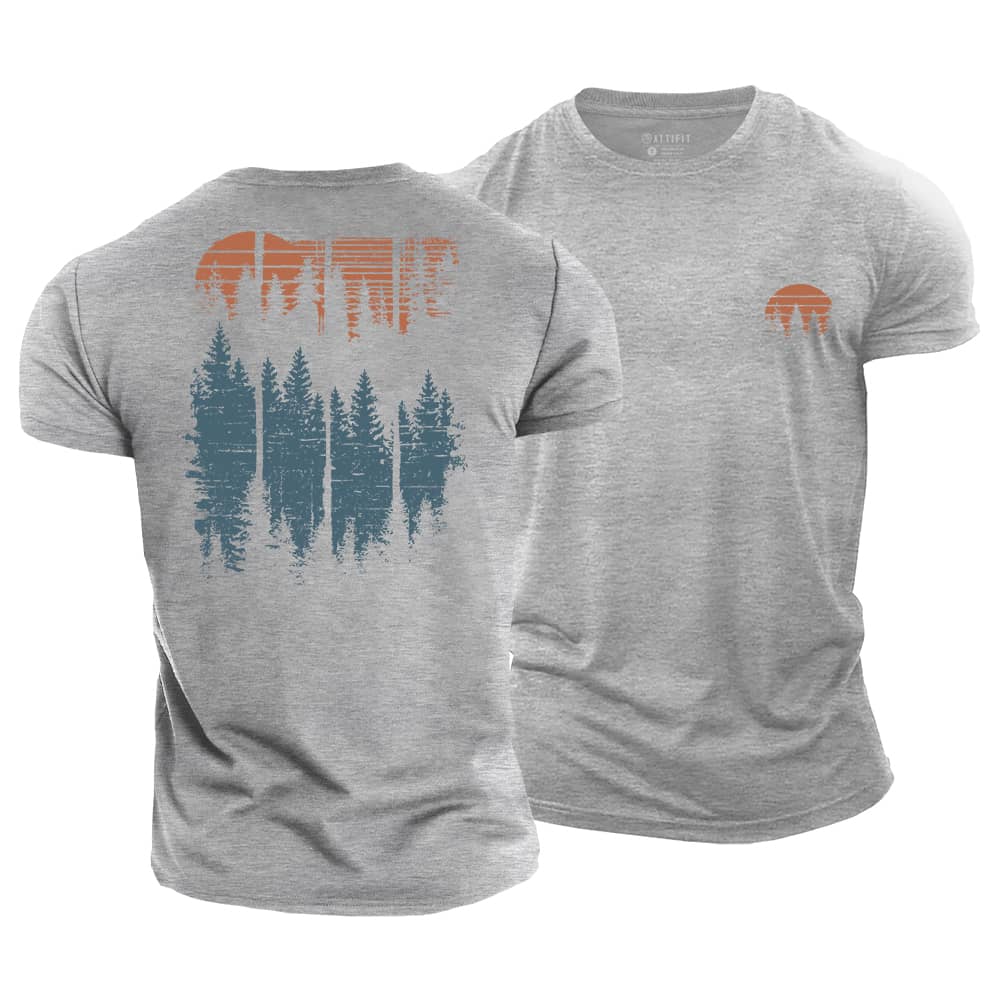 Sunset Woods Cotton T-Shirt