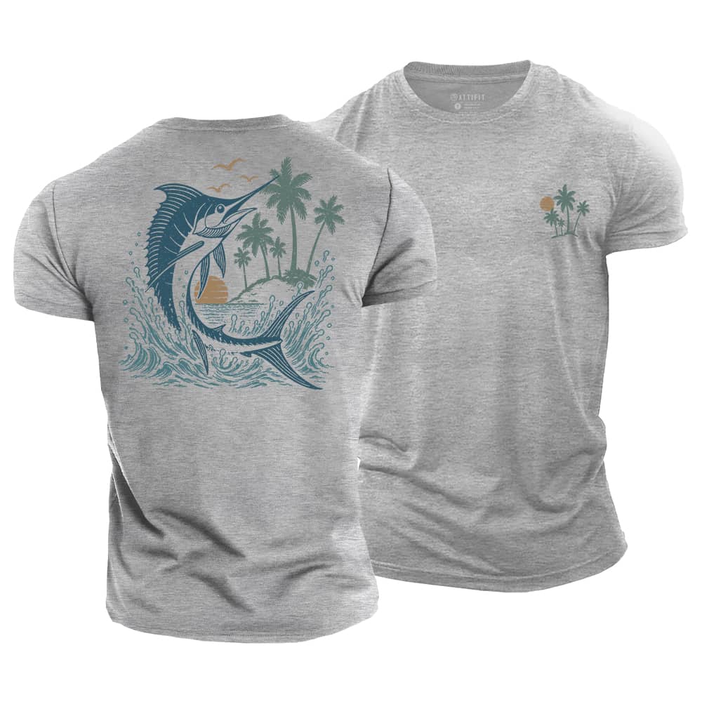 Island Splash Cotton T-Shirt
