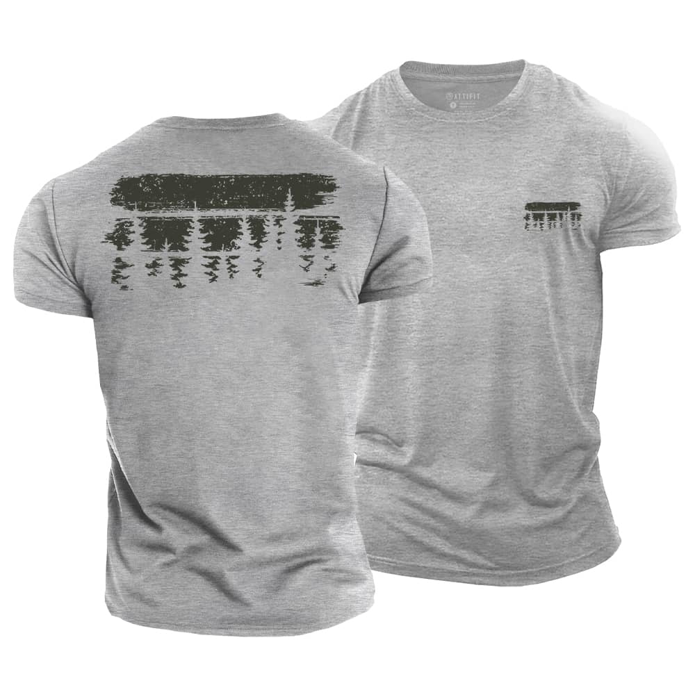 Green Forest Cotton T-Shirt