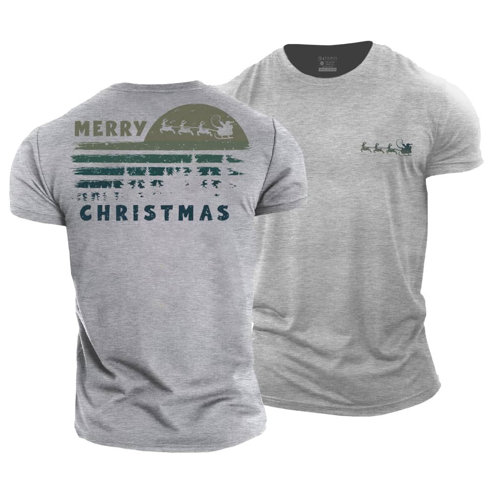Merry Christmas Cotton T-Shirt