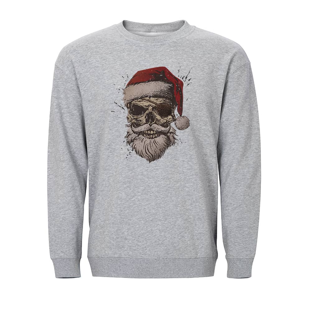 Christmas Pirate Skull Crewneck Sweatshirt