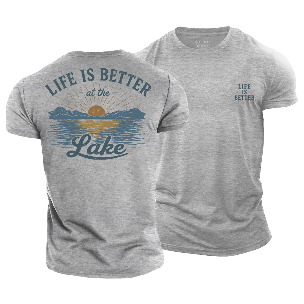 Lake Life Cotton T-Shirt