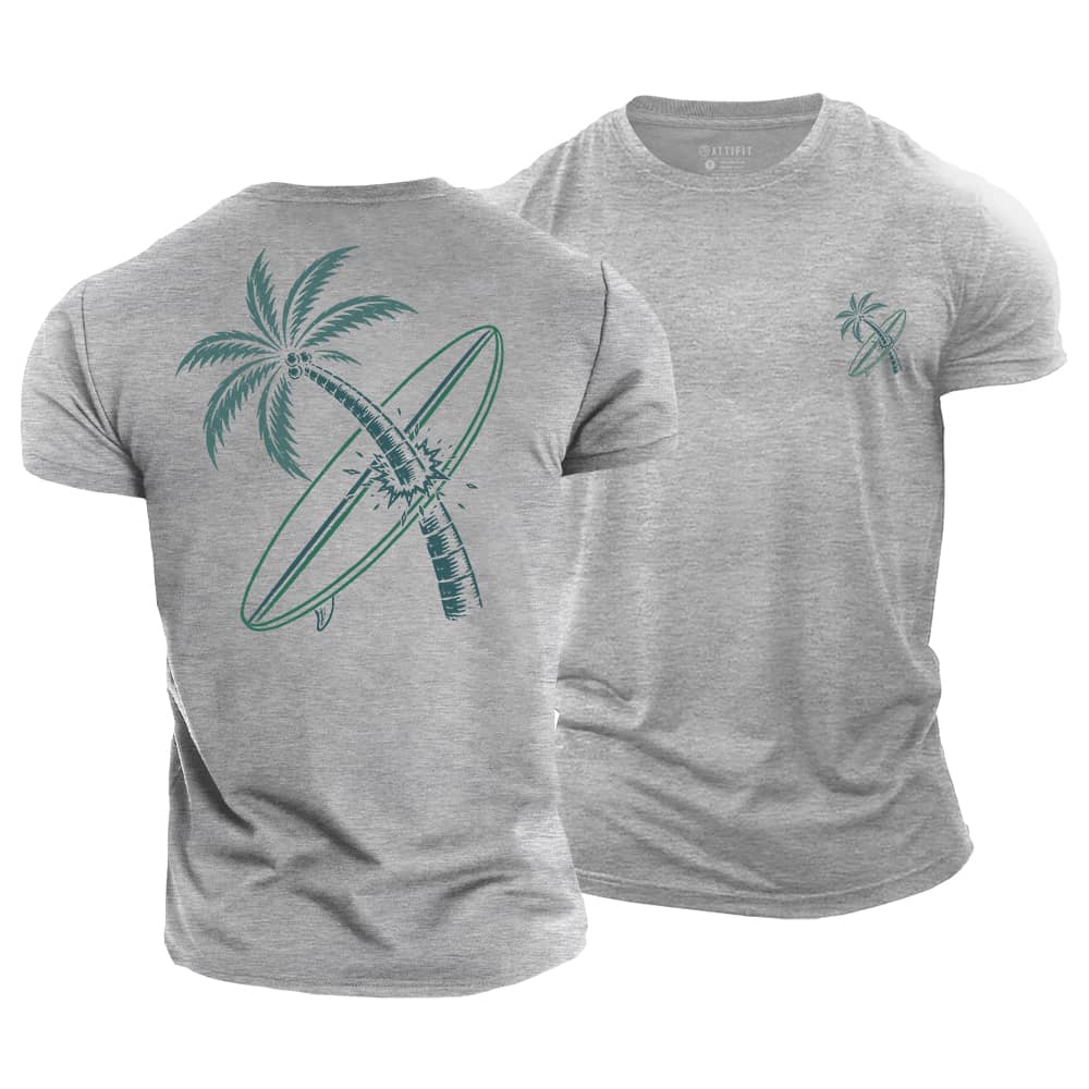 Palm Break Cotton T-Shirt