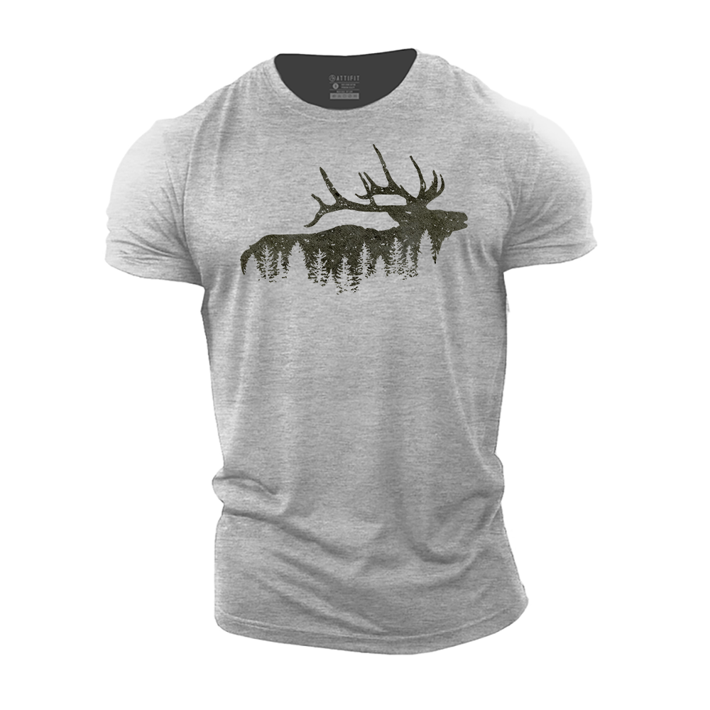 Nature's Silhouette Cotton T-Shirt