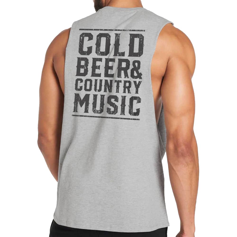 Cold Beer and Country Music Tank Top