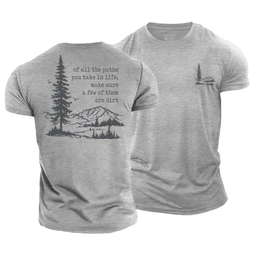 Dirt Paths Cotton T-Shirt