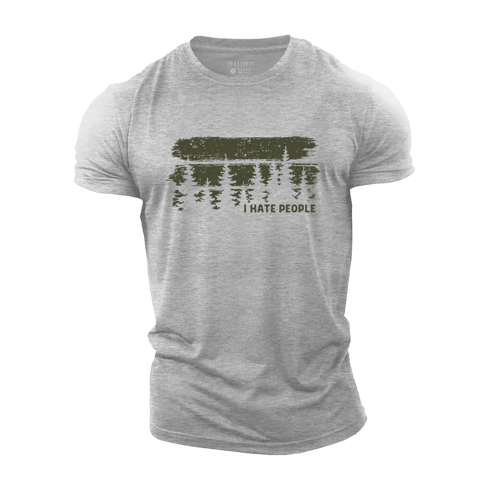 I Hate People Cotton T-Shirt
