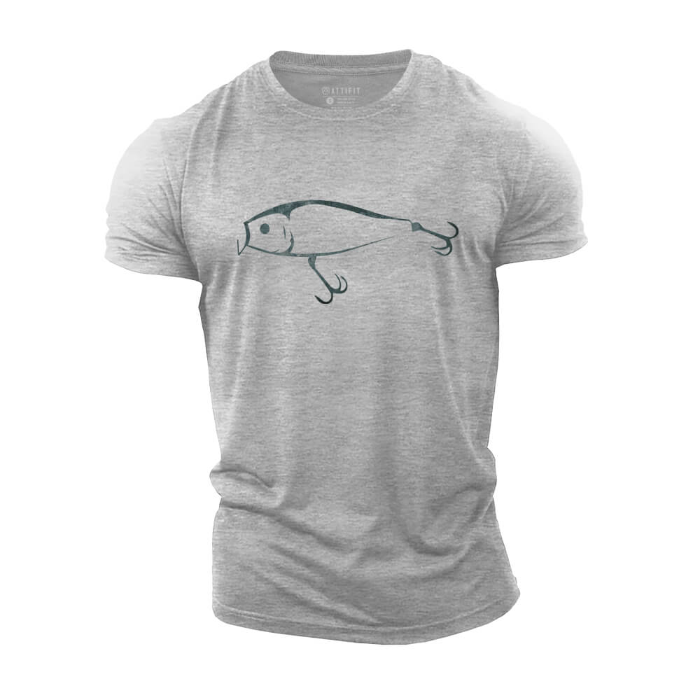 Fishing Lure Cotton T-Shirt
