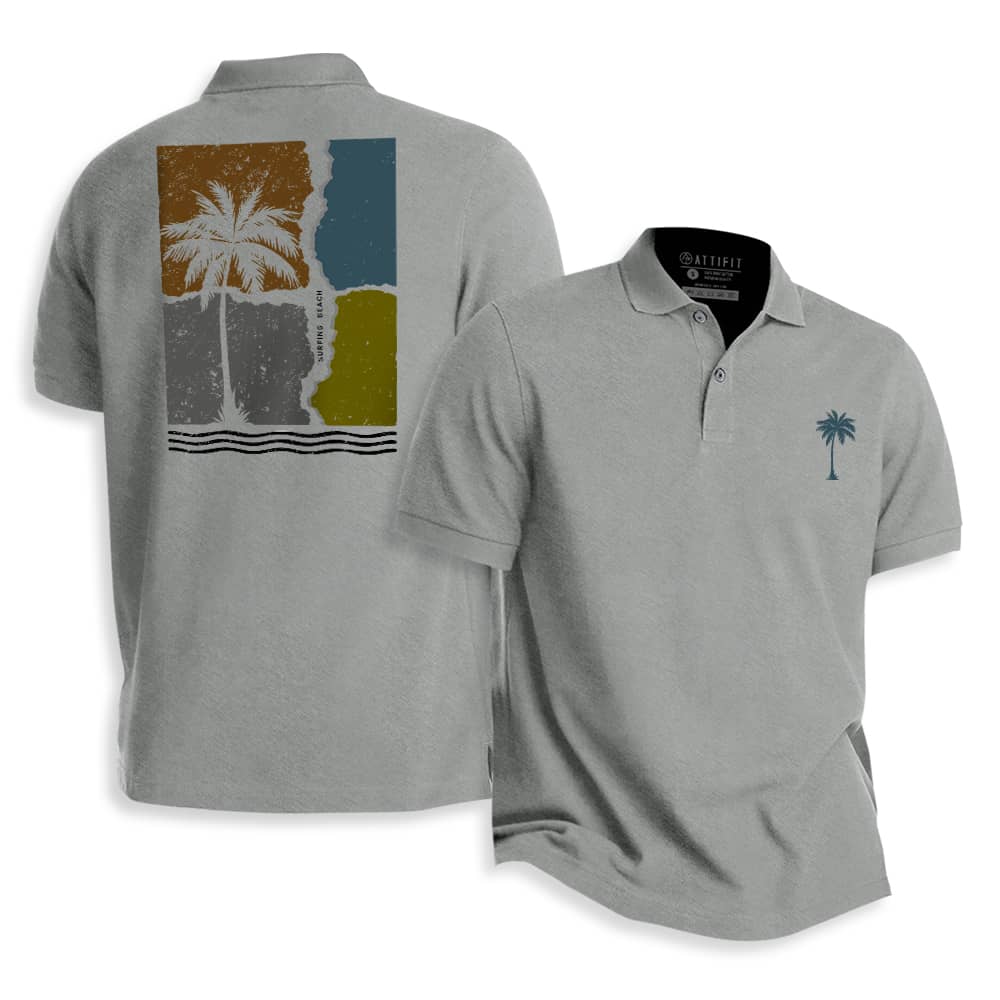 Summer Poster Polo Shirt