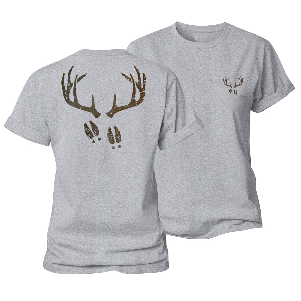 Antler Track Women's Cotton T-Shirt