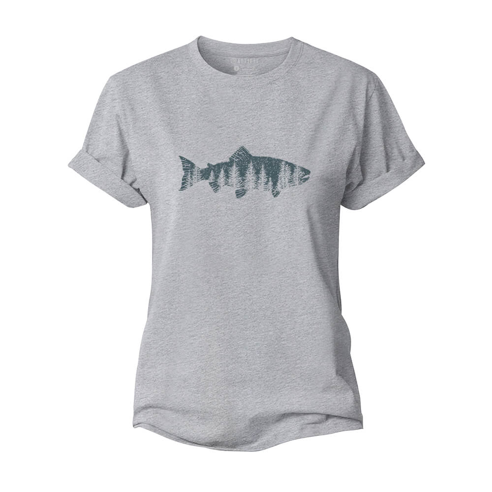 Fish Of The Forest Women's Cotton T-Shirt