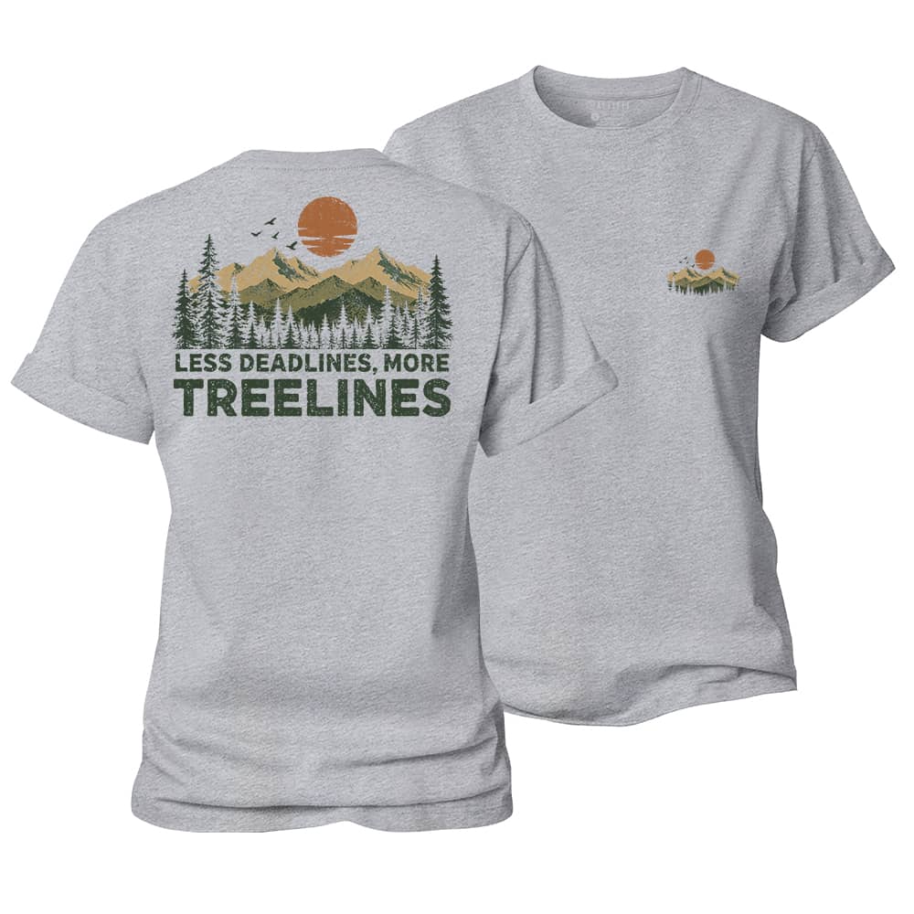 More Treelines Women's Cotton T-Shirt