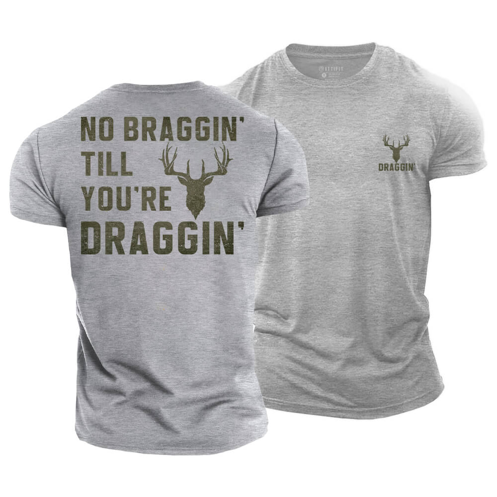 No Bragging Cotton T-Shirt