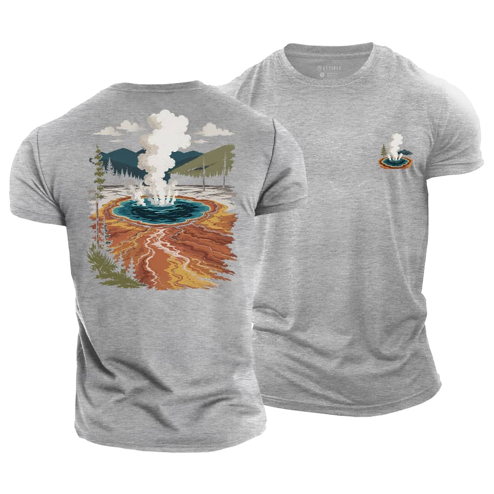 Geyser Basin Cotton T-Shirt