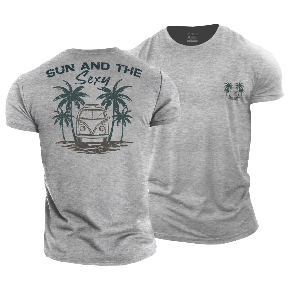 Sun And Sexy Cotton T-Shirt