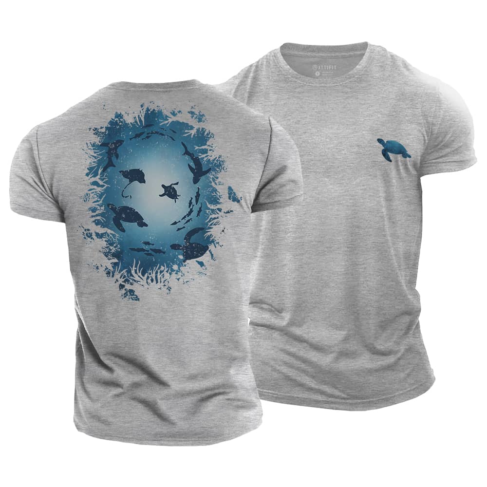 Deep Sea Cotton T-Shirt